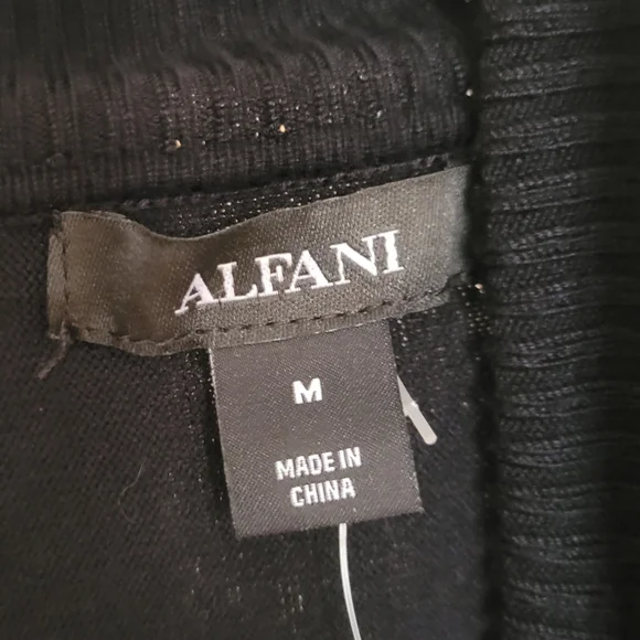 ALFANI Turtleneck Poncho Sweater Size Medium - Picture 8 of 9